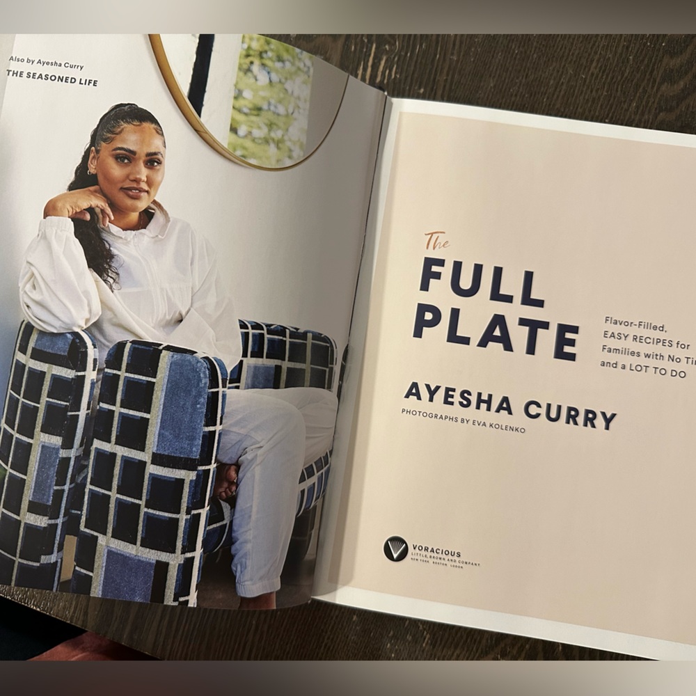 NEW Ayesha Curry The Full Plate cookbook - Picture 3 of 3